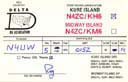 QSL card from earlier DXpedition to Kure