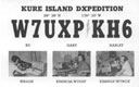 QSL card from earlier DXpedition to Kure